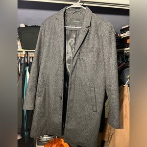 Mens small grey coat
